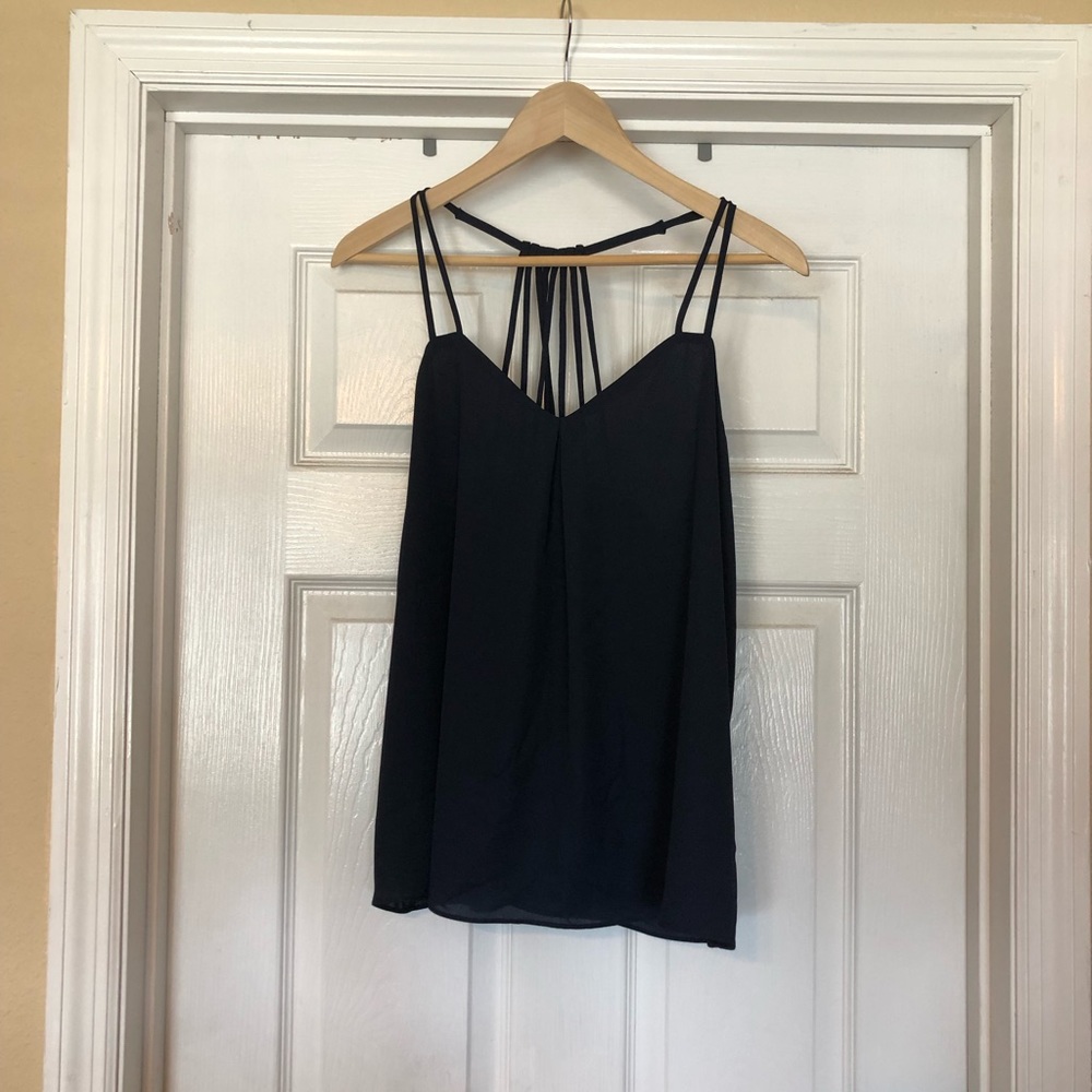 NWT Ladies size L Metaphor Navy Tank Top